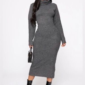 Soft Spot For You Sweater Dress - Fashion Nova